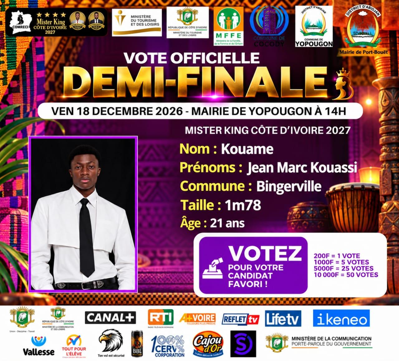 KOUAME JEAN MARC KOUASSI