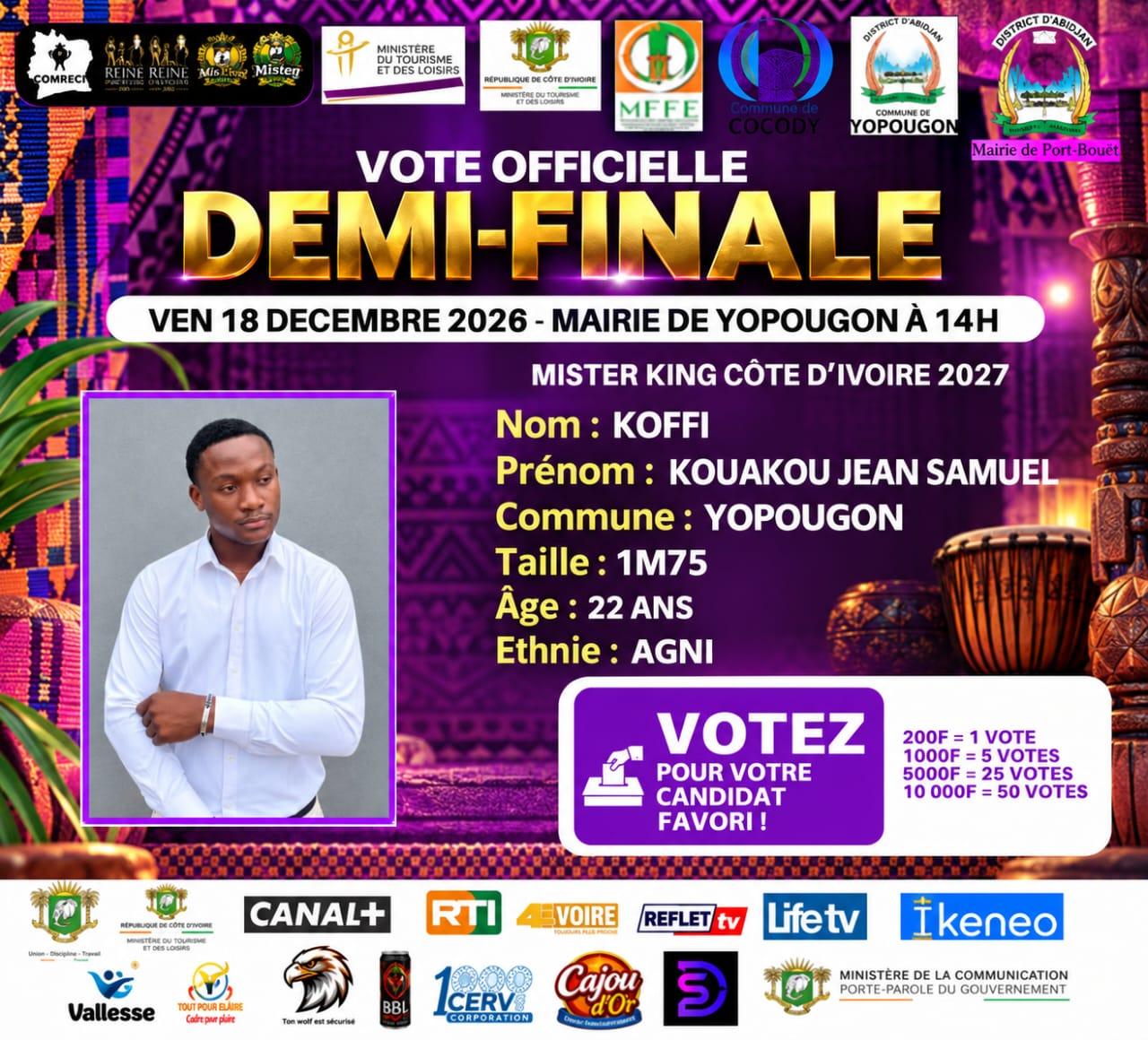 KOFFI KOUAKOU JEAN SAMUEL