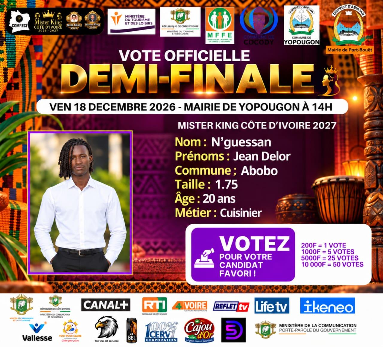N'GUESSAN JEAN DELOR