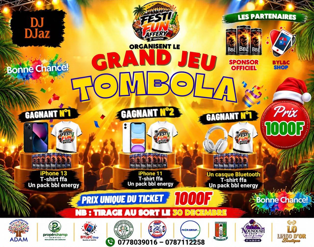 TOMBOLA FESTI FUN AFFERY